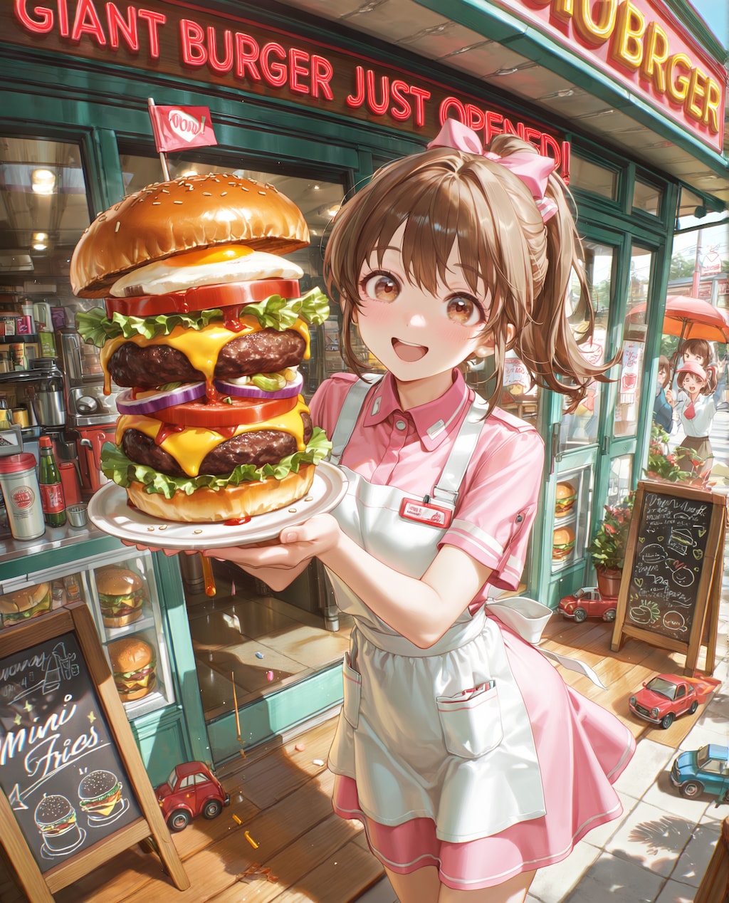 特大バーガーいかがですか