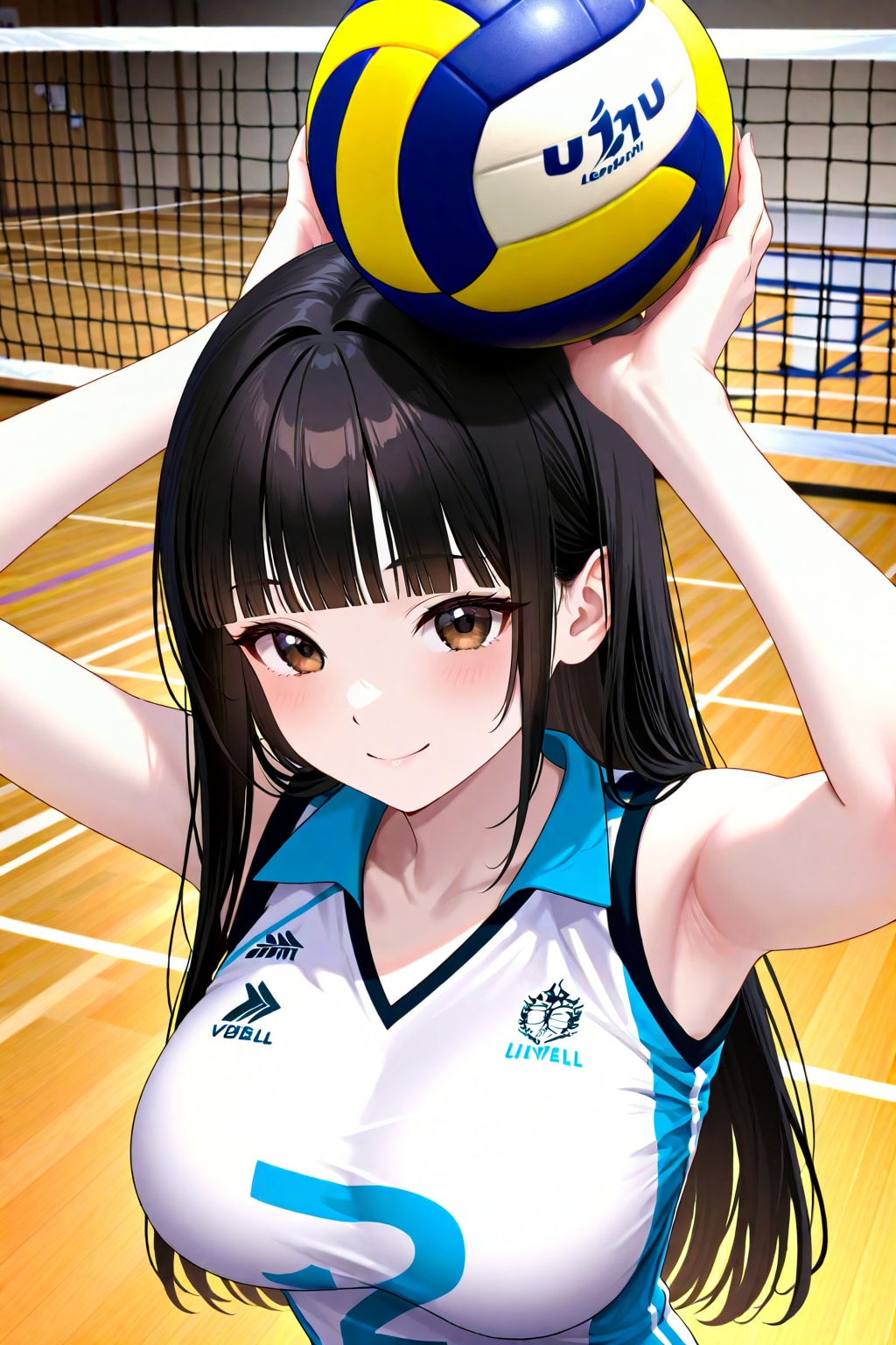 うちの子司令塔セッター　サキちゃん