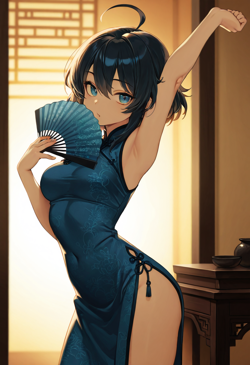宵闇のチャイナドレス