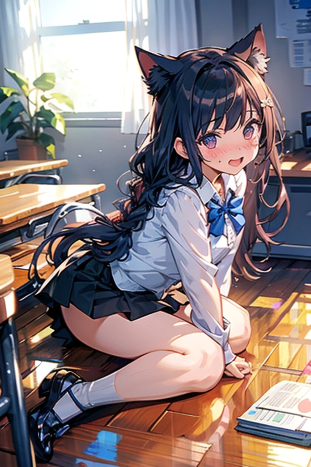 ひぃぃい何見てんのよ！