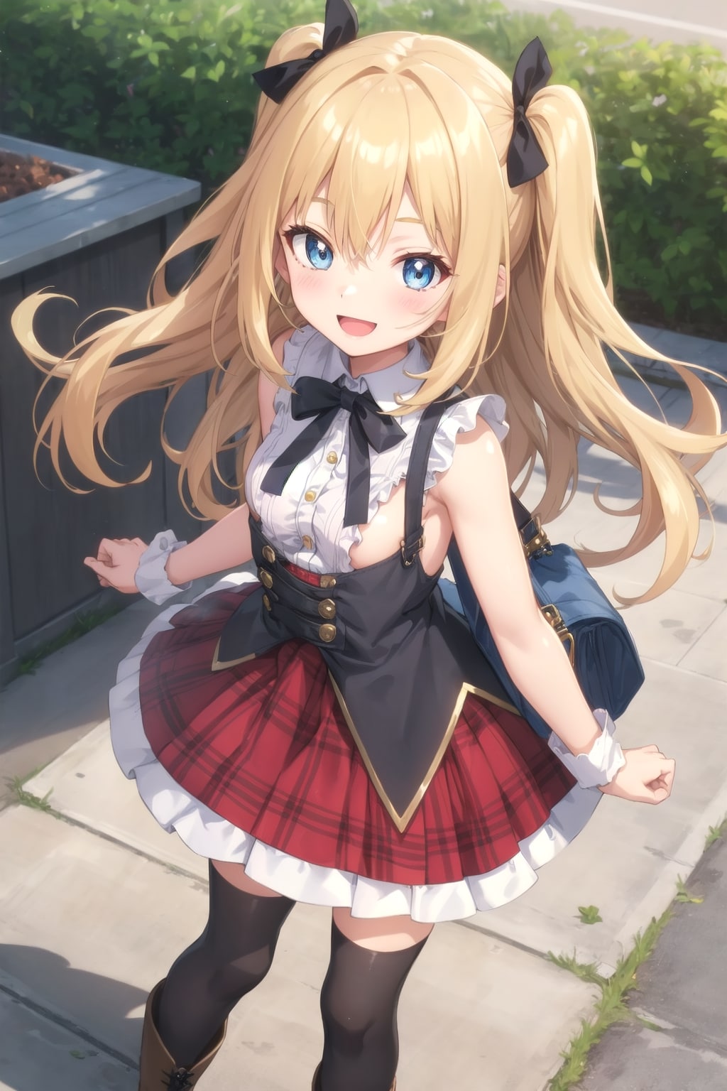 フリフリな金髪ちゃん