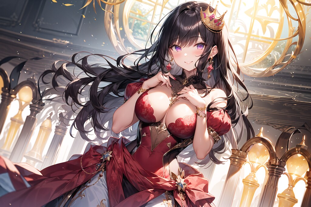 黒姫（パーティードレスのすがた）