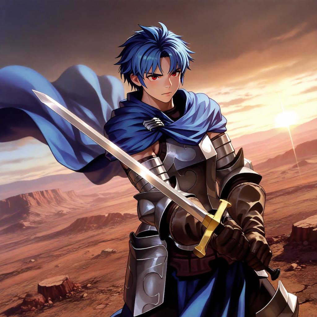 剣の両手持ちポーズテスト