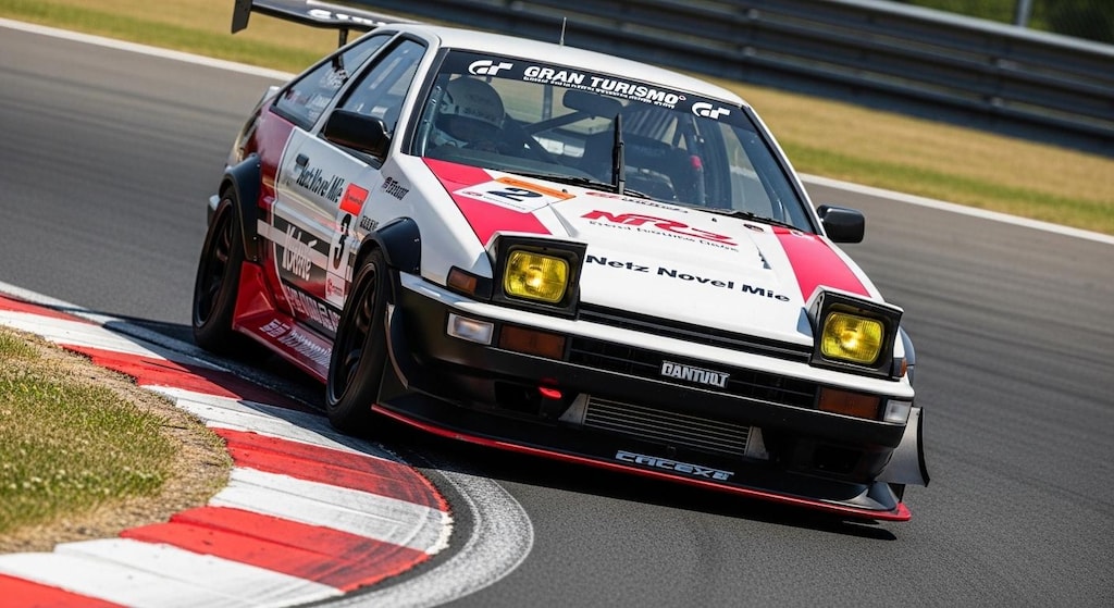 AE86レーシングカー