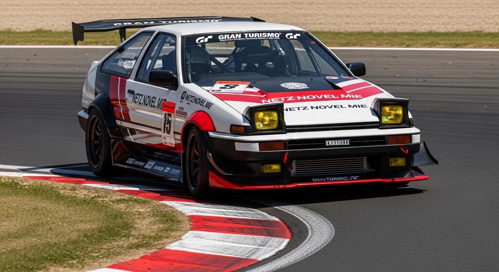 AE86レーシングカー