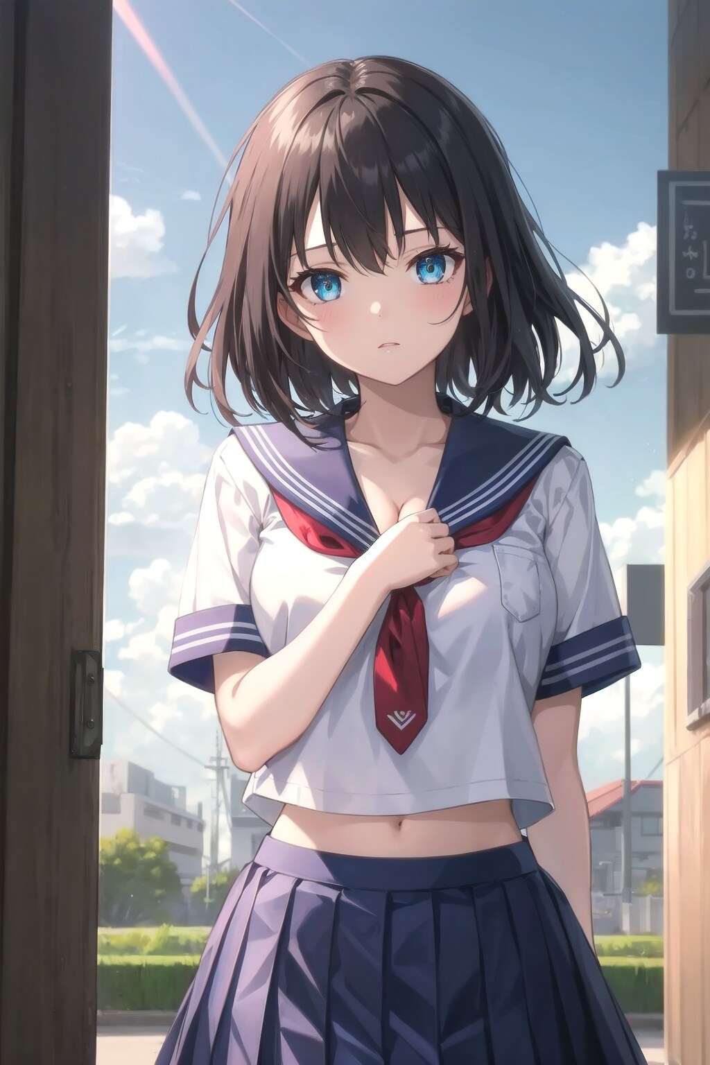 こんなところに呼び出してごめんね　〜制服のある風景〜