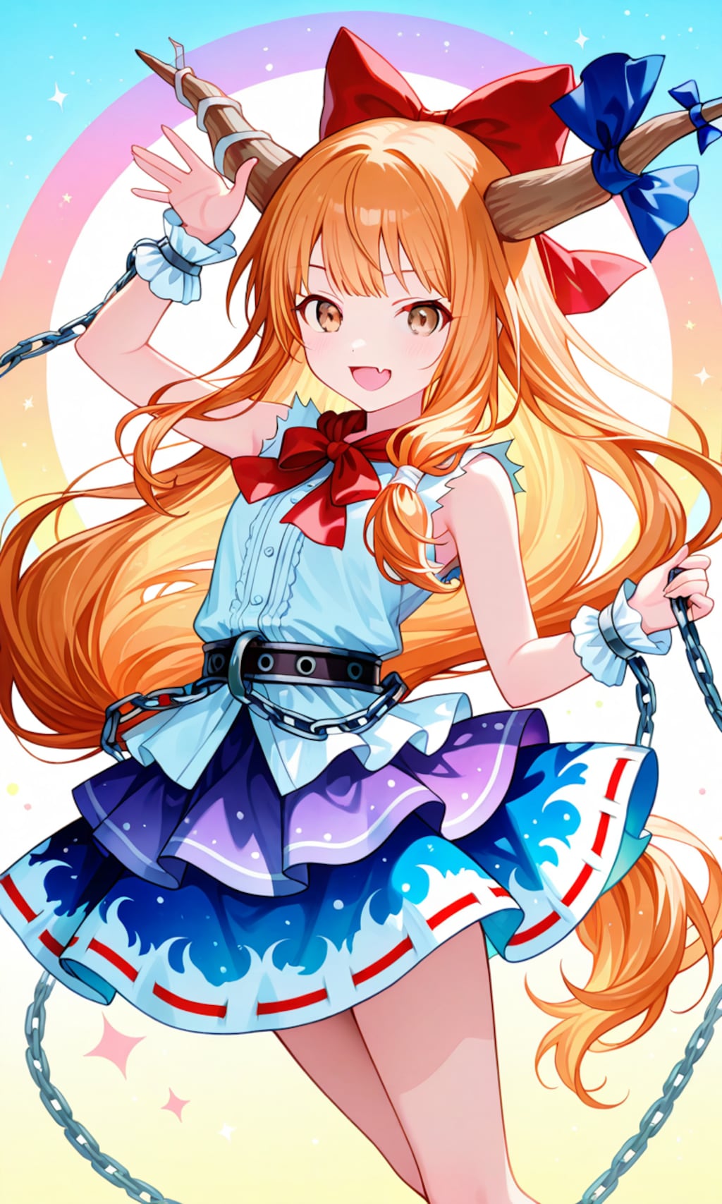 こころ、パルスィ、勇儀、萃香