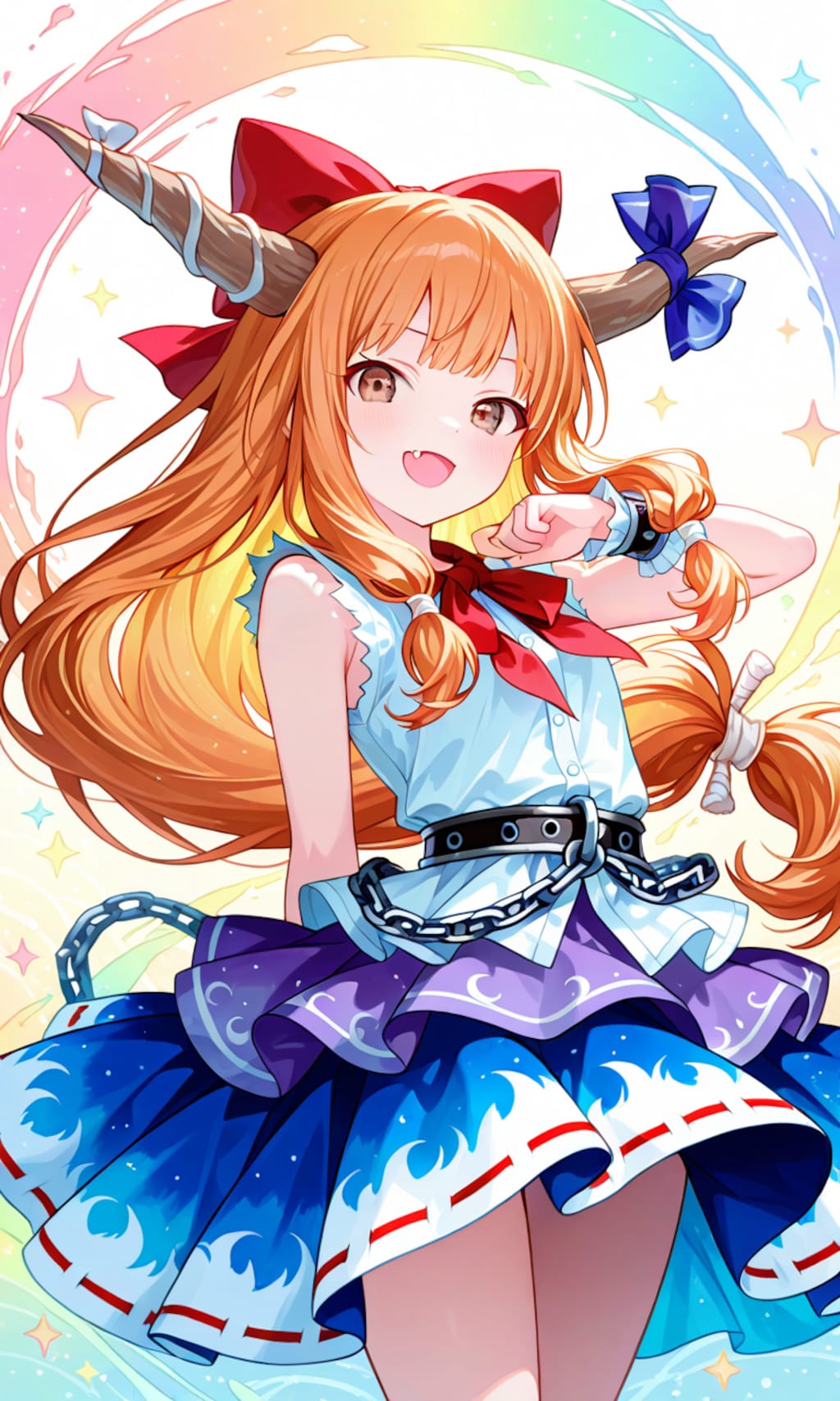 こころ、パルスィ、勇儀、萃香