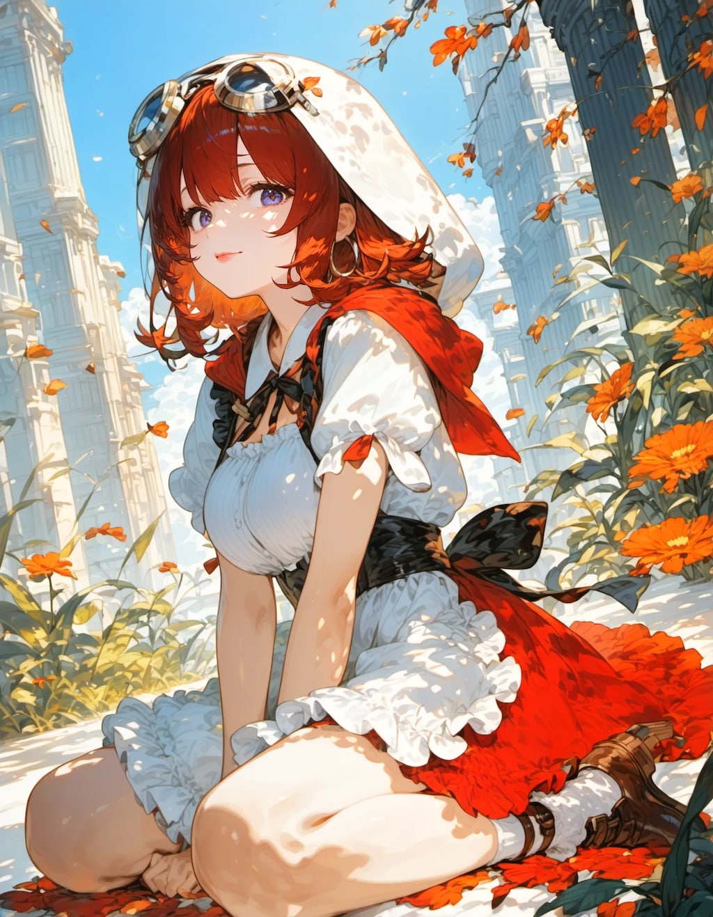 Blooming Amidst the Ruins