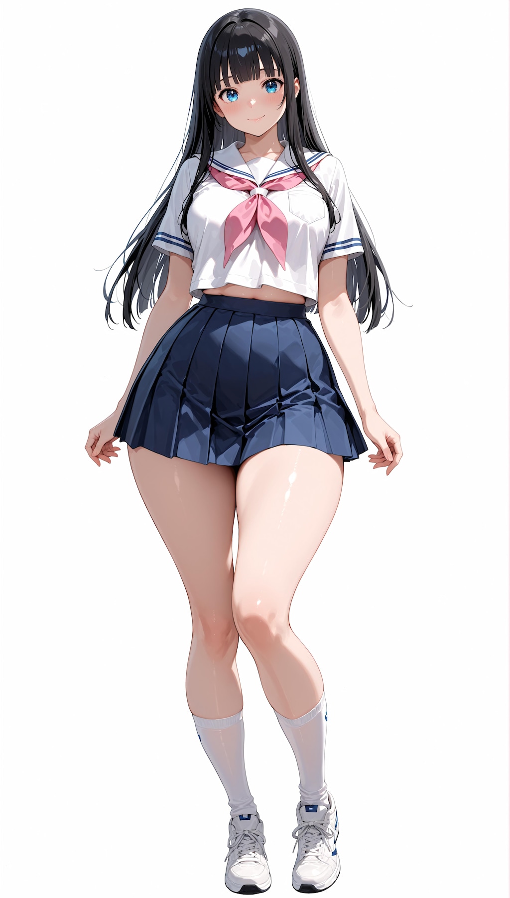 黒髪JKセーラー服１