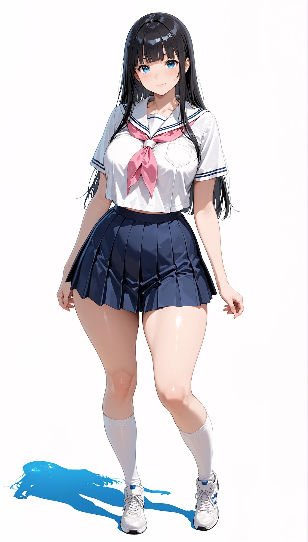 黒髪JKセーラー服１