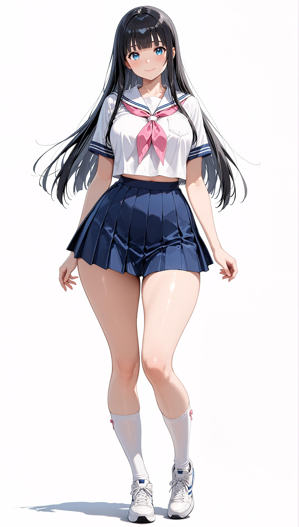 黒髪JKセーラー服１