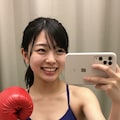 スク水ボクシング（自撮り） 5枚目