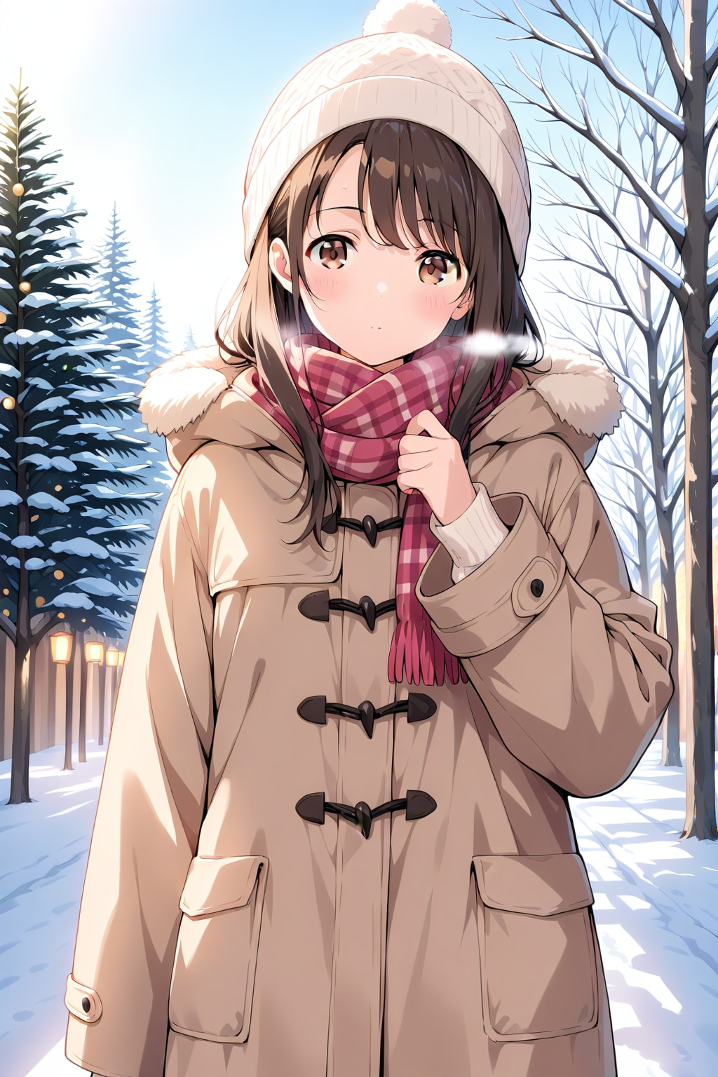 冬の美少女 | の人気AIイラスト・グラビア