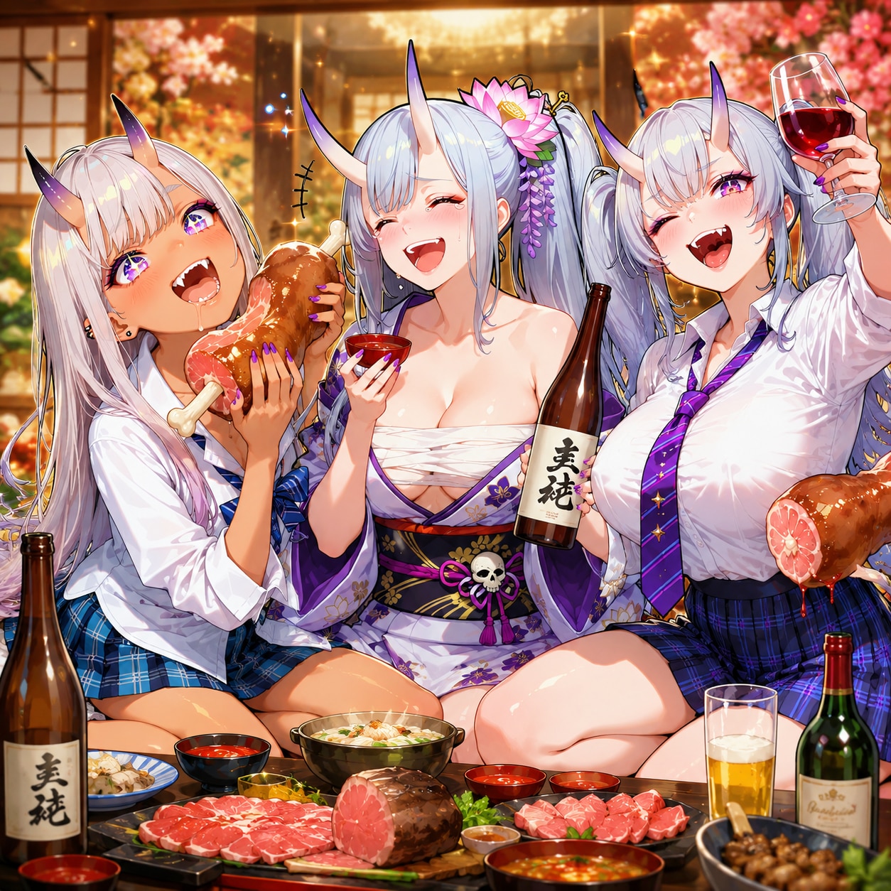 なかよし三姉妹