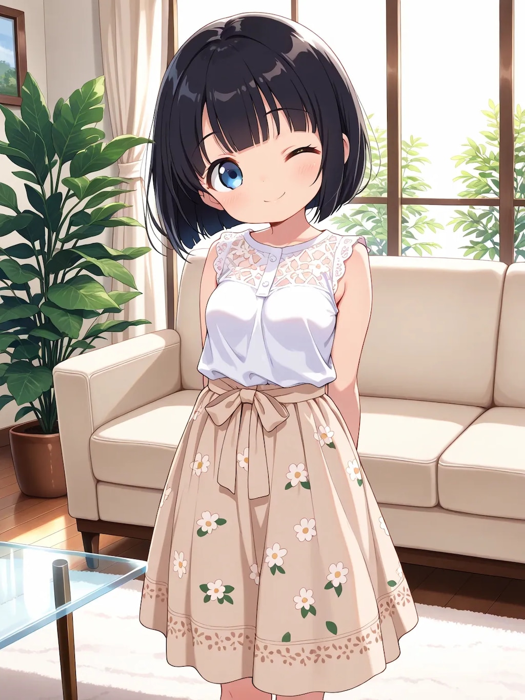 黒髪栞さん