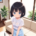 黒髪栞さん 2枚目