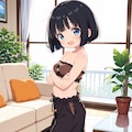黒髪栞さん 8枚目