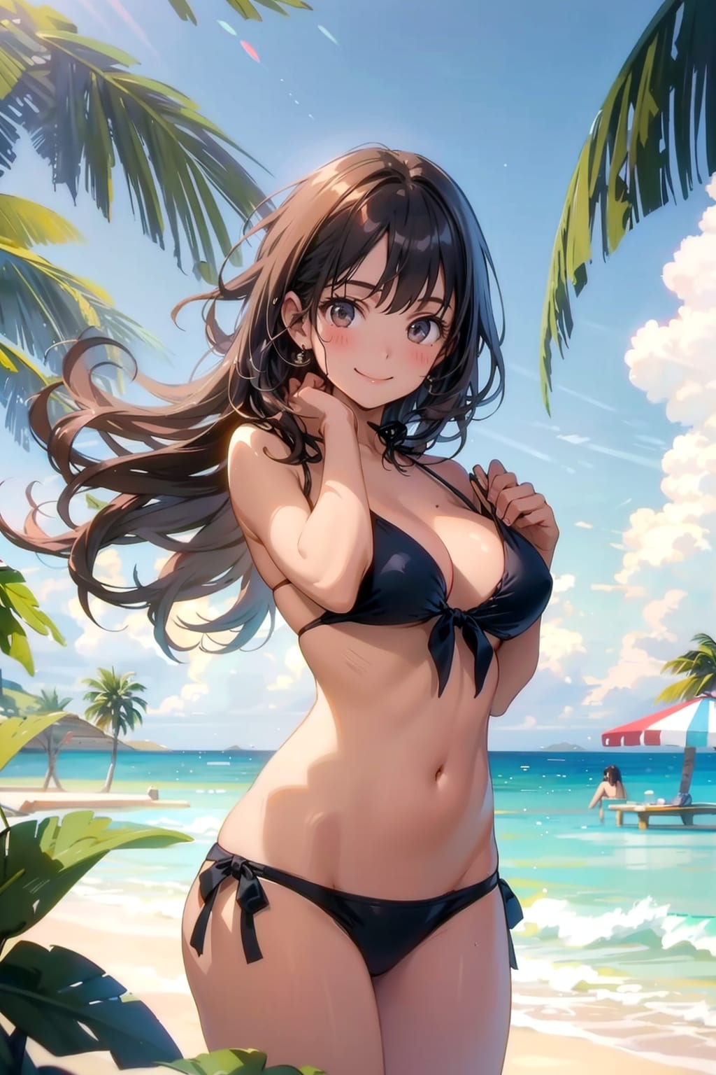 優しい笑顔の彼女