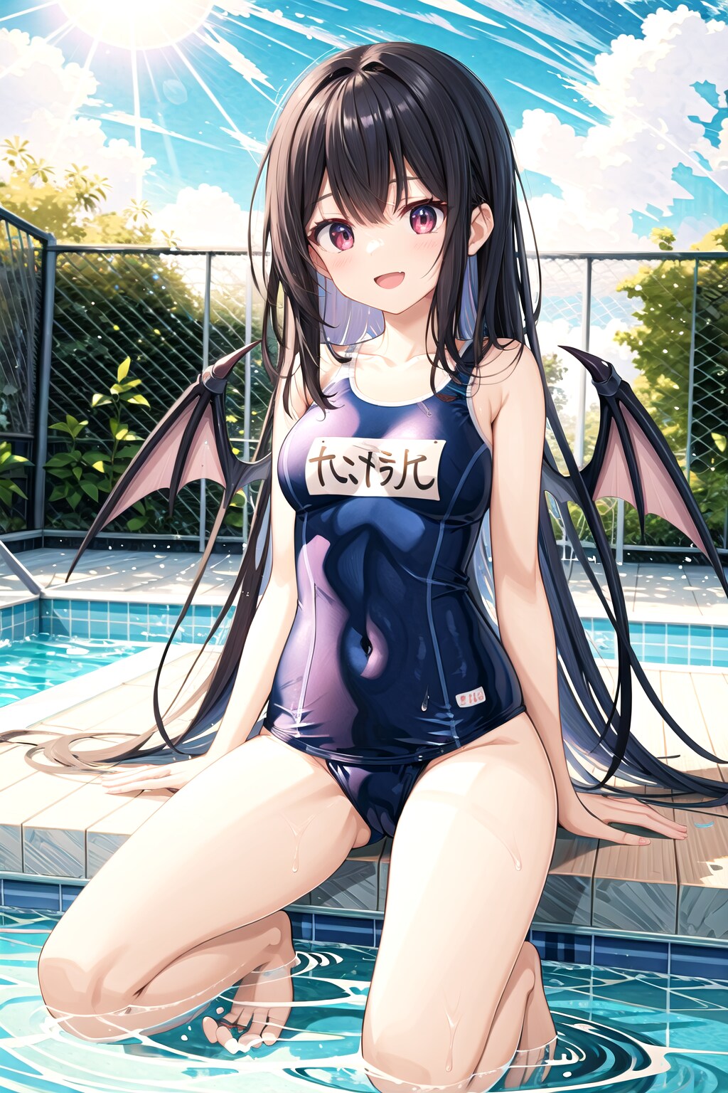 女王のスクール水着
