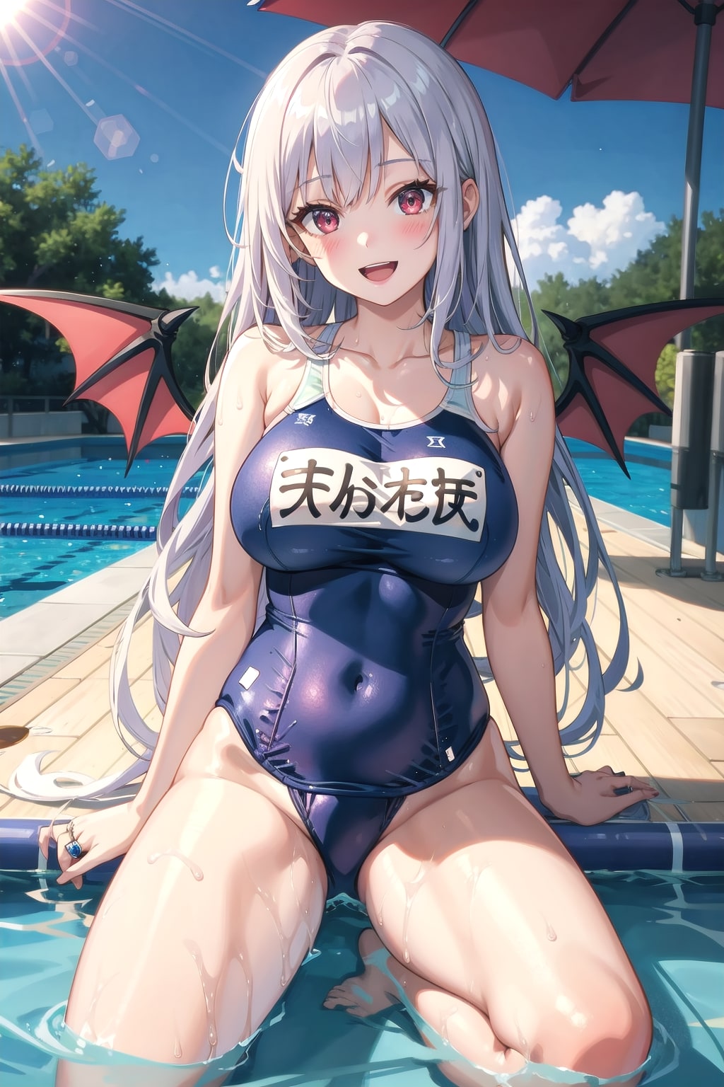 女王のスクール水着