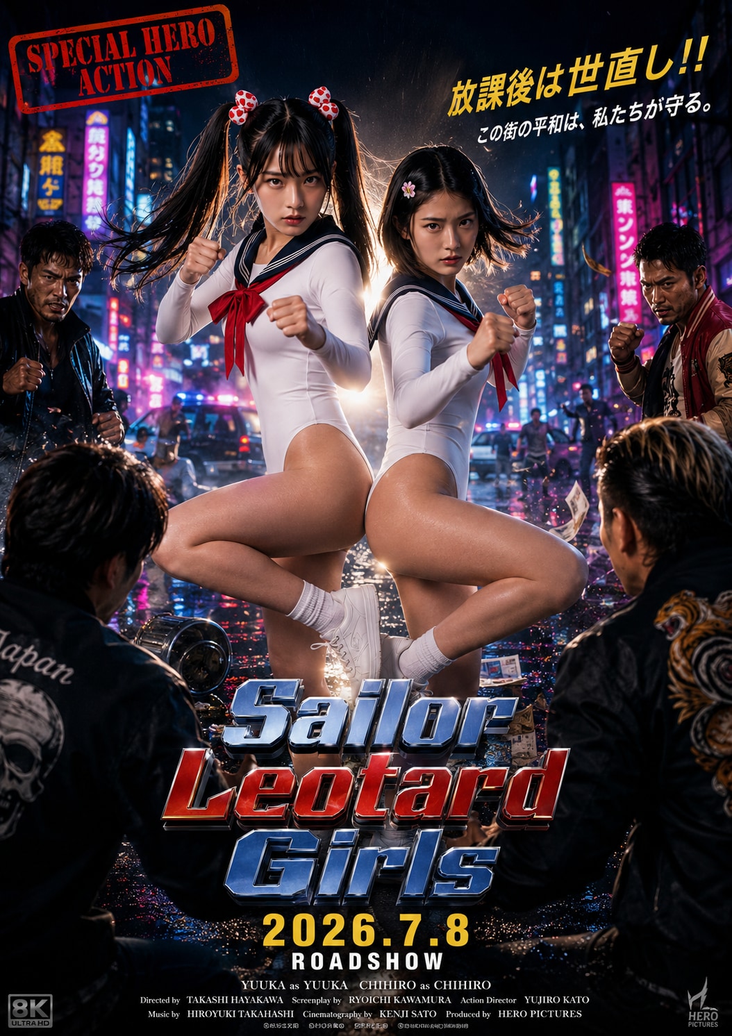 劇場版 Sailor Leotard Girls