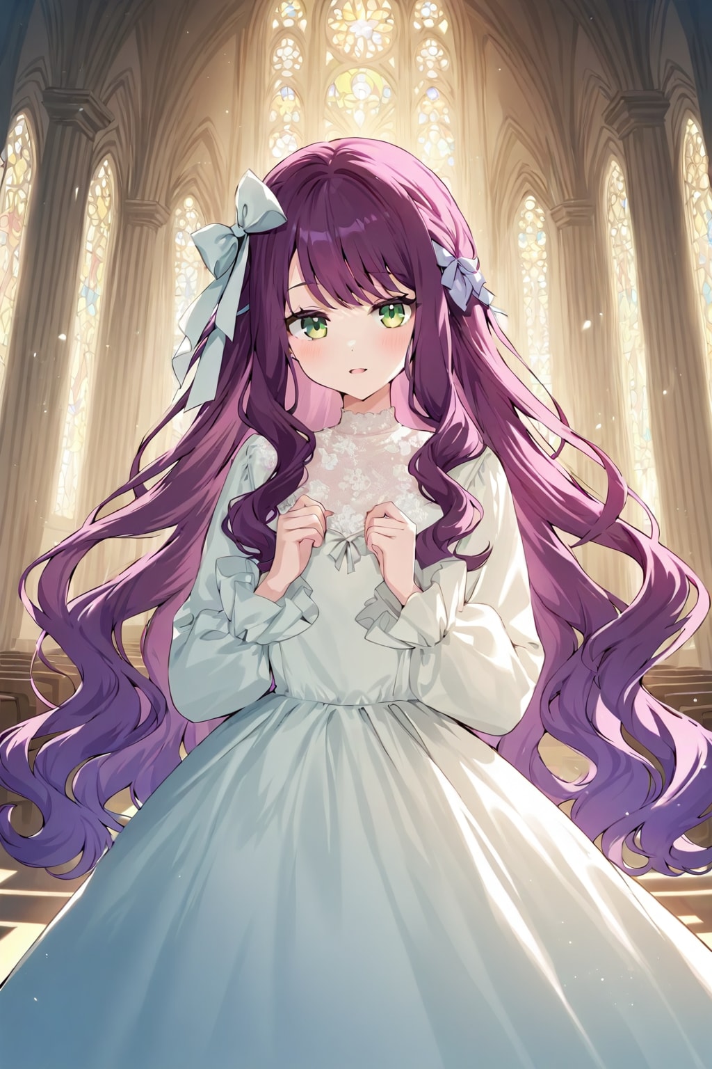 教会の少女