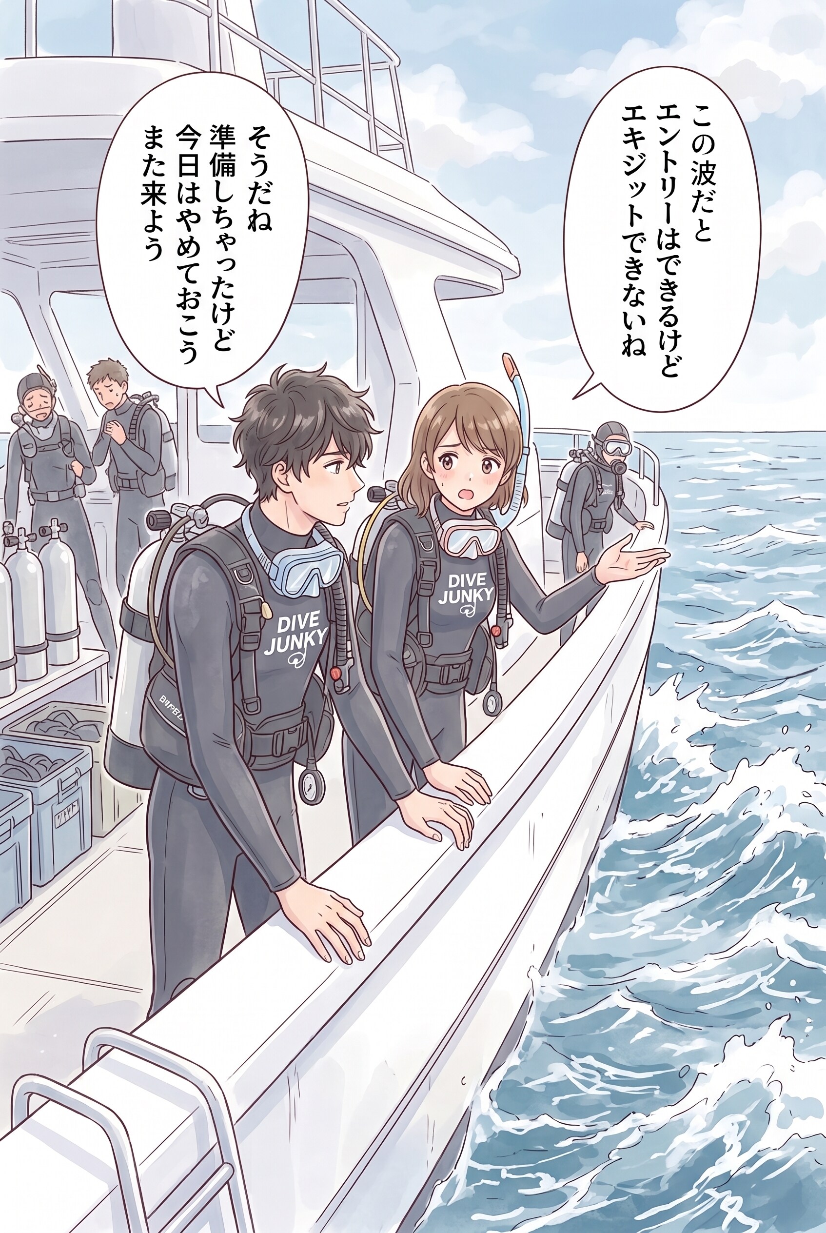 ぼくらの Open Water 時代 | の人気AIイラスト・グラビア