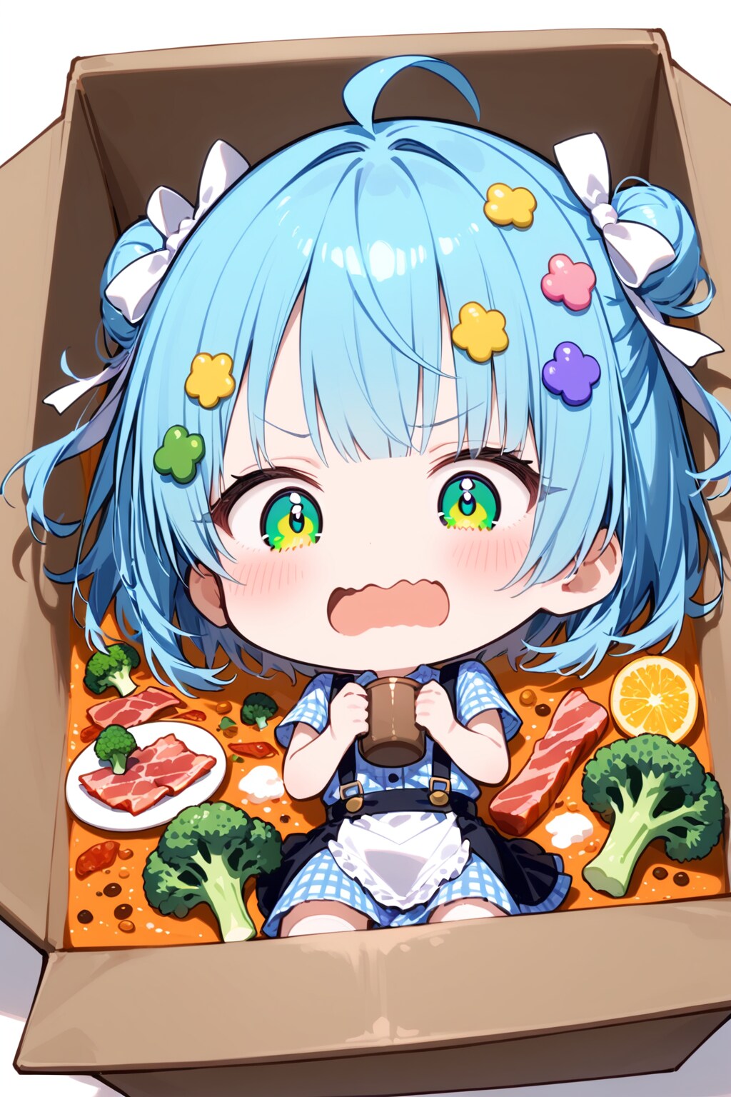 エプロンちゃん | の人気AIイラスト・グラビア