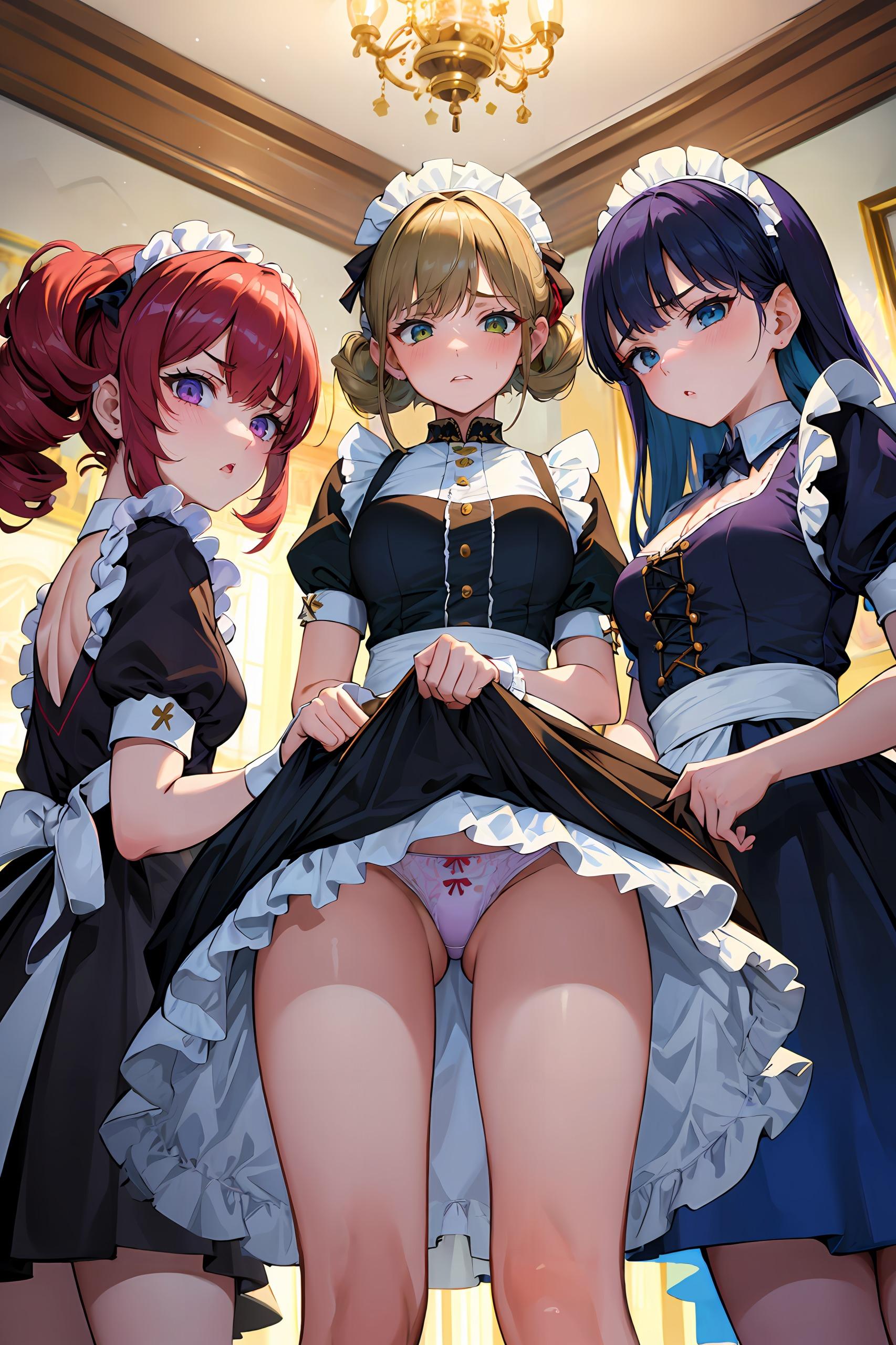 メイド美少女♪