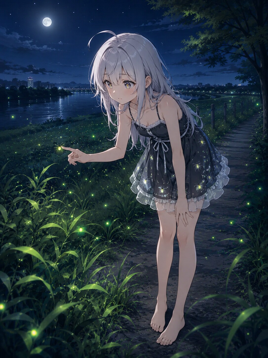 蛍の夜