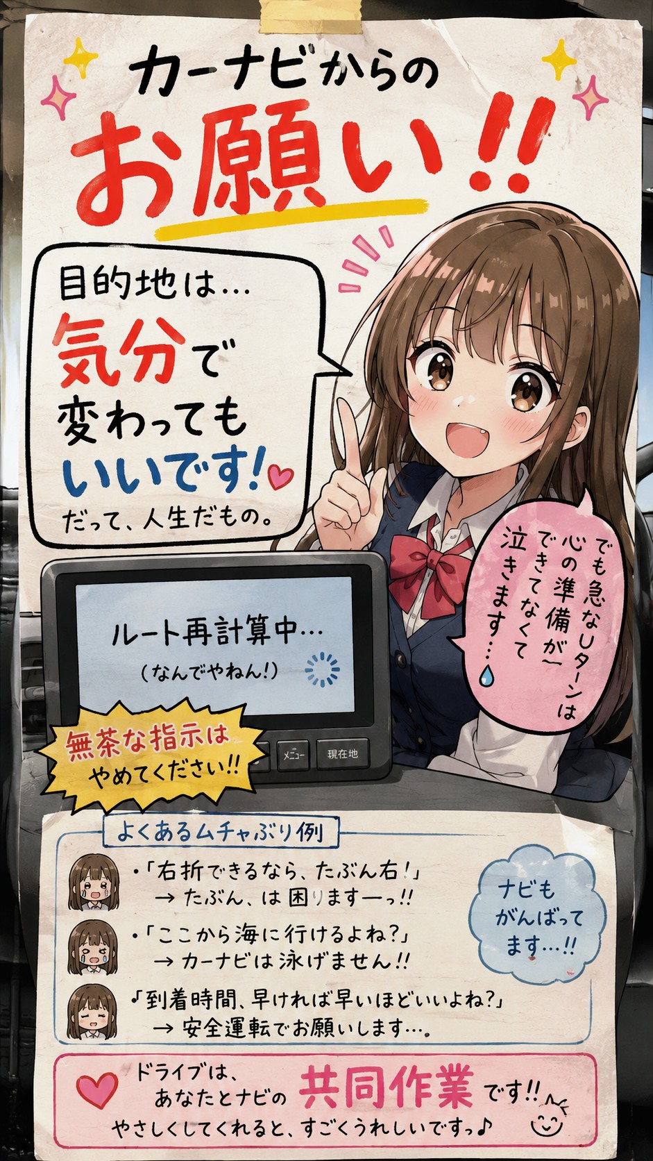 今日の貼り紙69 | の人気AIイラスト・グラビア