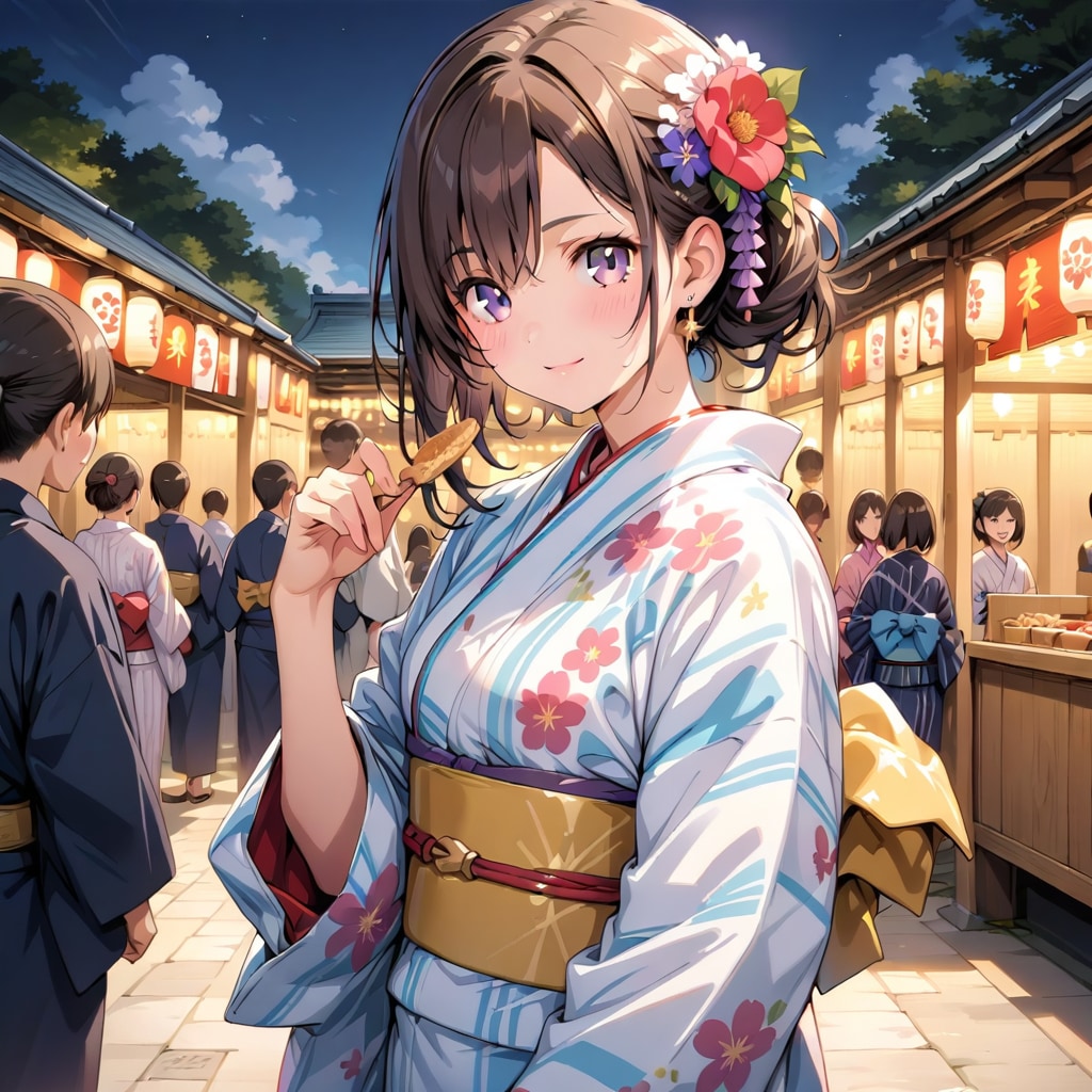 夏祭り | の人気AIイラスト・グラビア