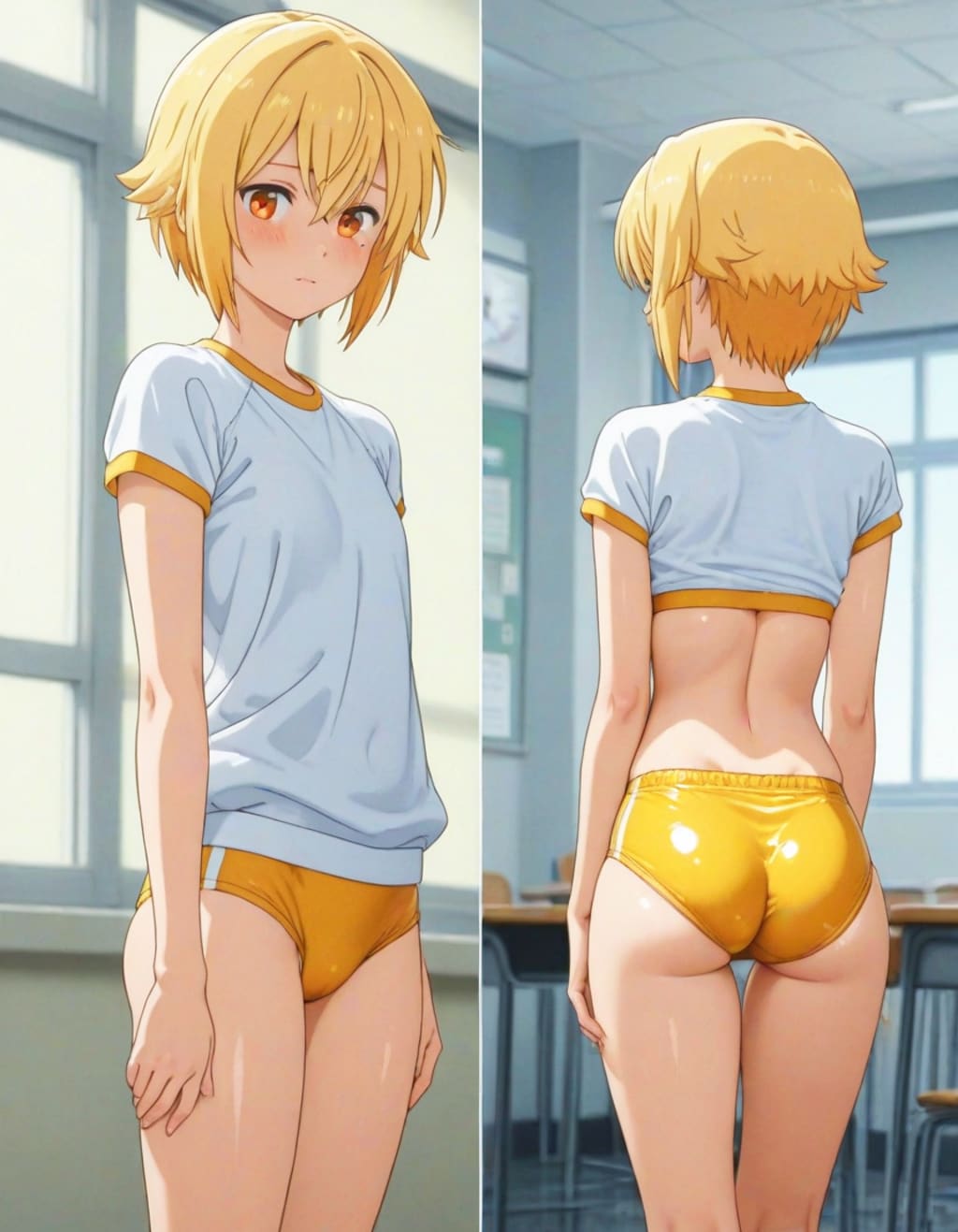ブルマ＆体操服カタログ橙（黄？）