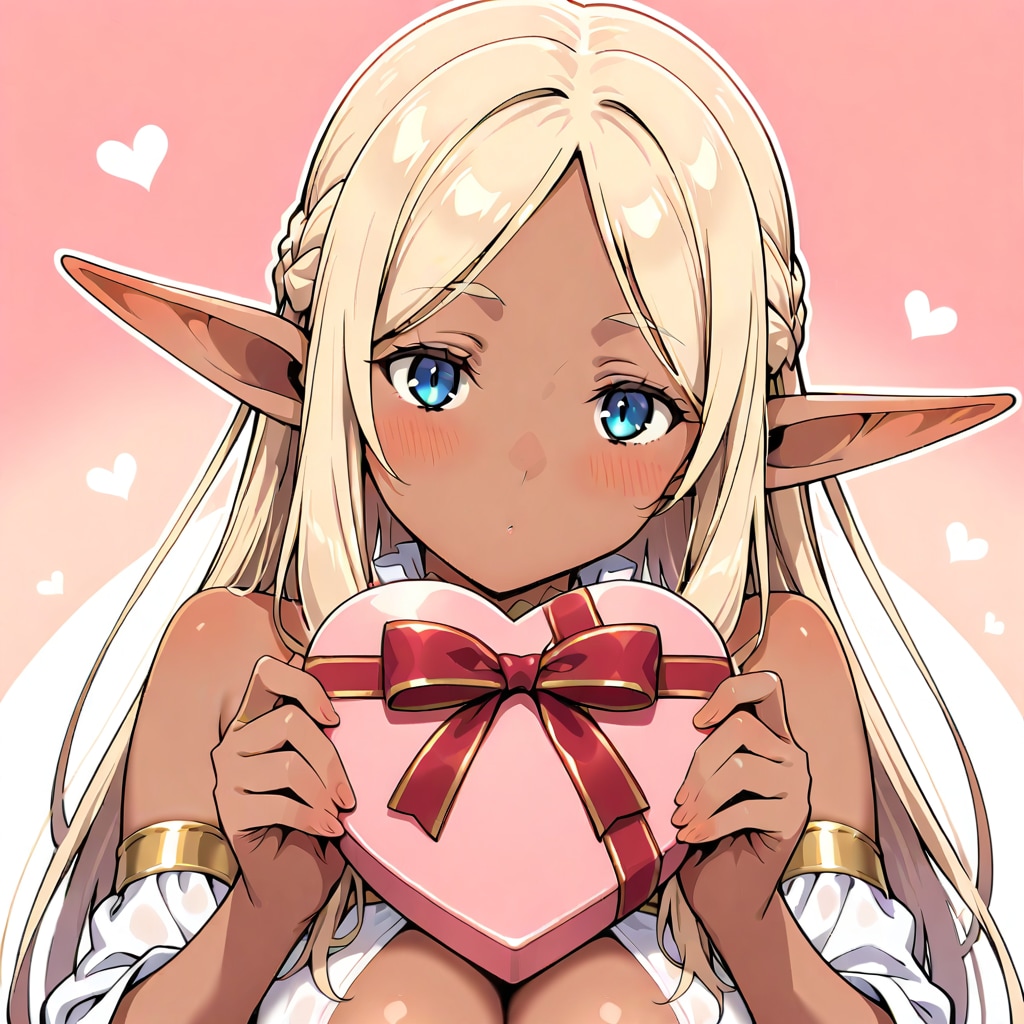 ダークエルフさんからバレンタイン