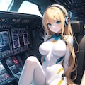 pilot suit girl 2枚目