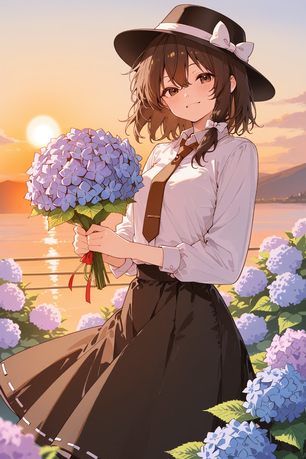 夕焼けの宇佐見蓮子