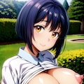 二次おっぱいポロリ132《白Yシャツ》 12枚目