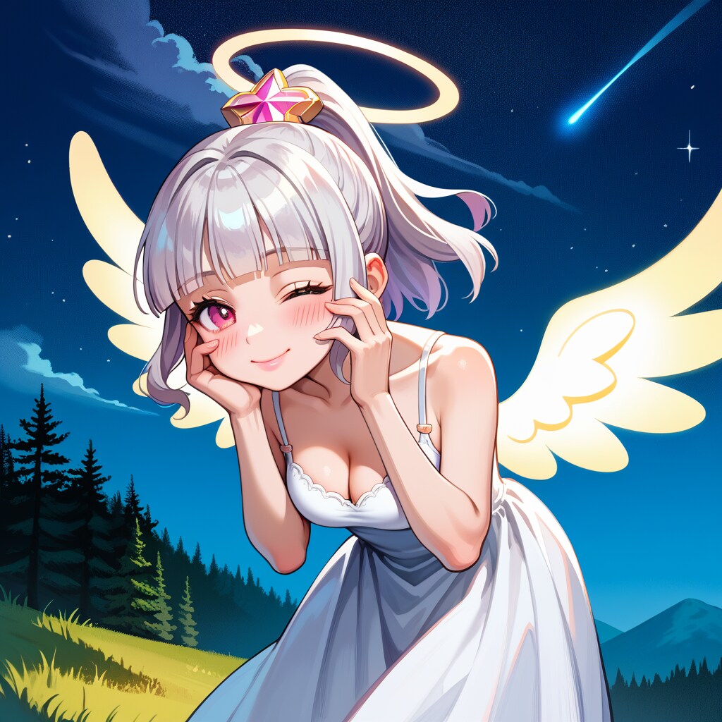 天使とにらめっこしましょ