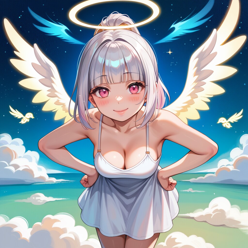 天使とにらめっこしましょ