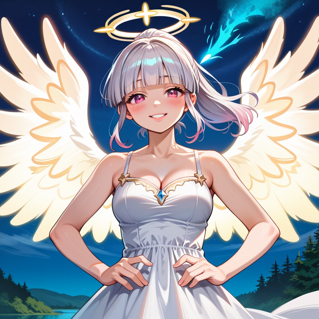 天使とにらめっこしましょ