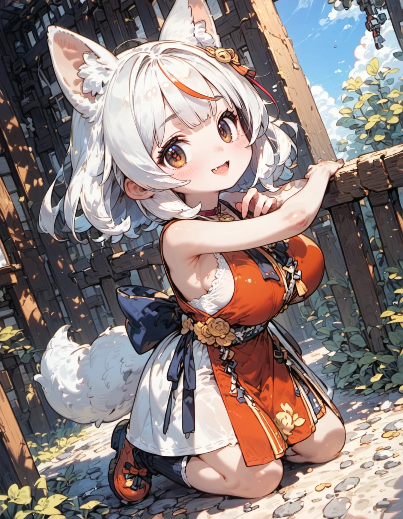Foxlight in a Quiet Afternoon | の人気AIイラスト・グラビア