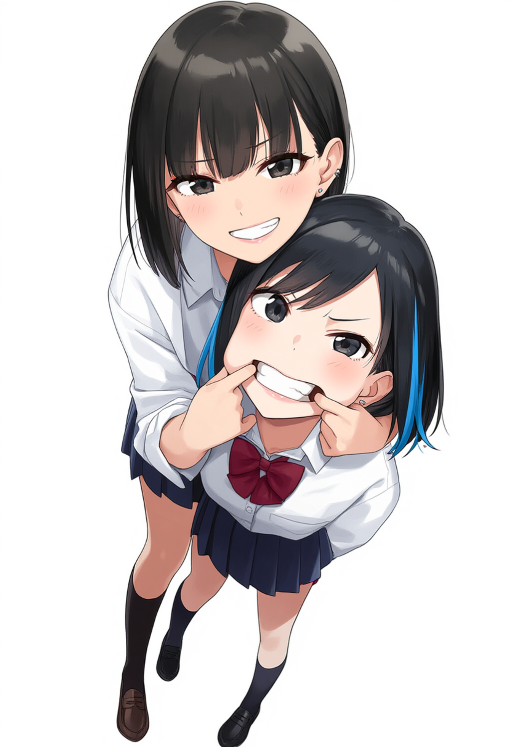 女の子の「いー」はかわいい