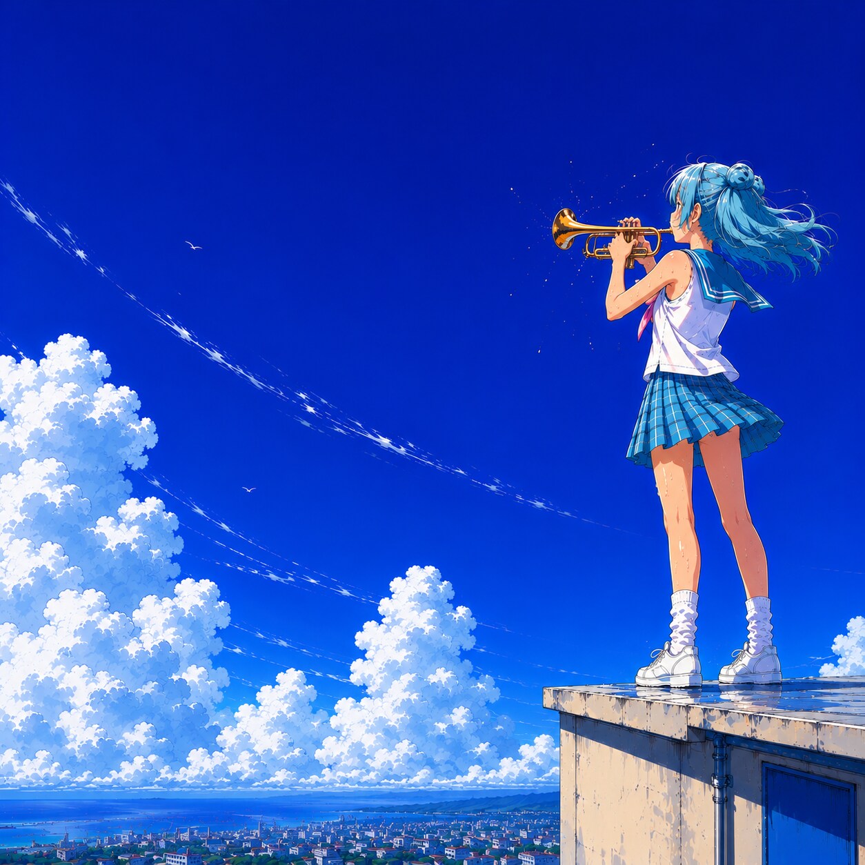 夏休みの練習 | の人気AIイラスト・グラビア