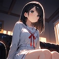 売られる少女 2枚目