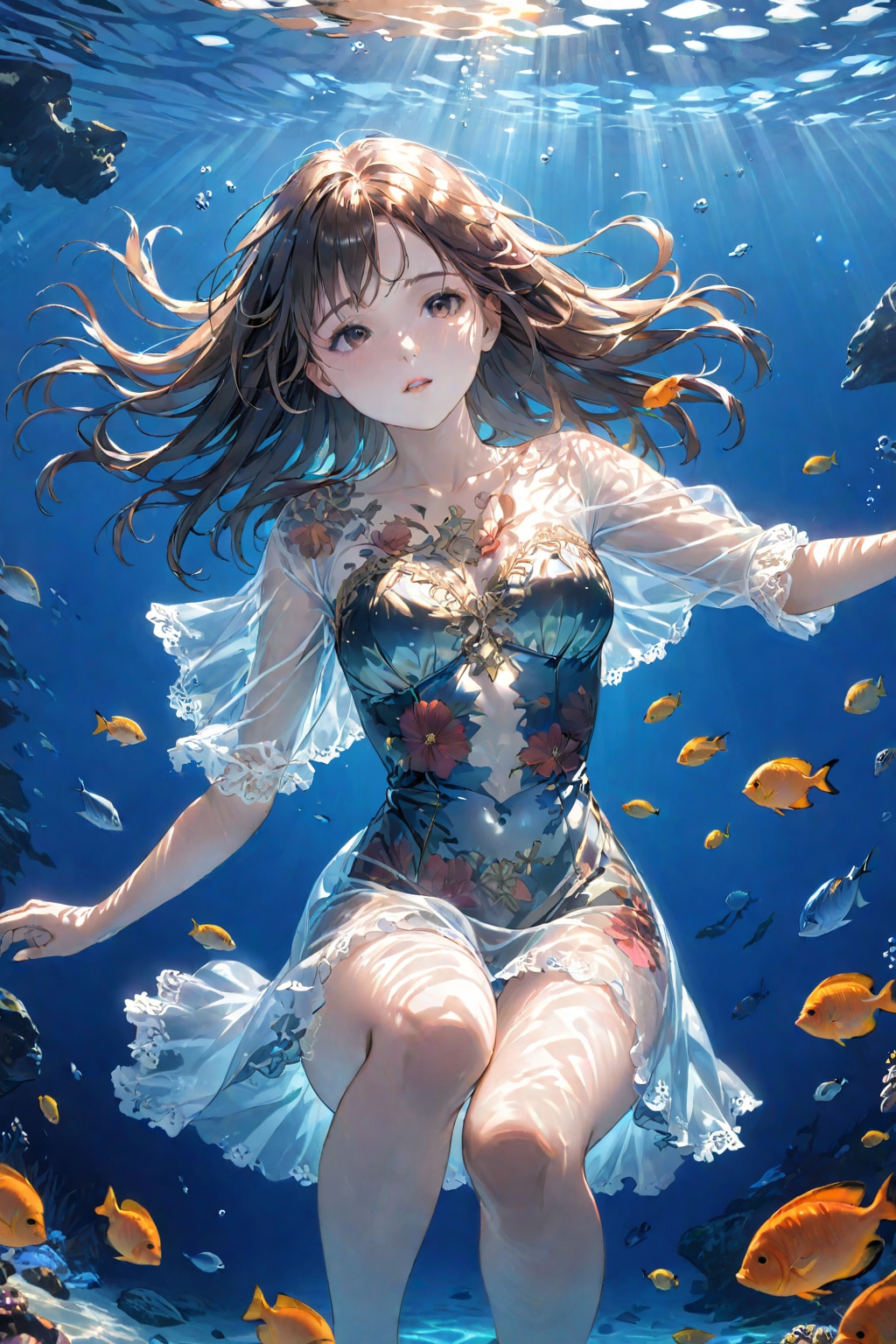 Underwater | の人気AIイラスト・グラビア