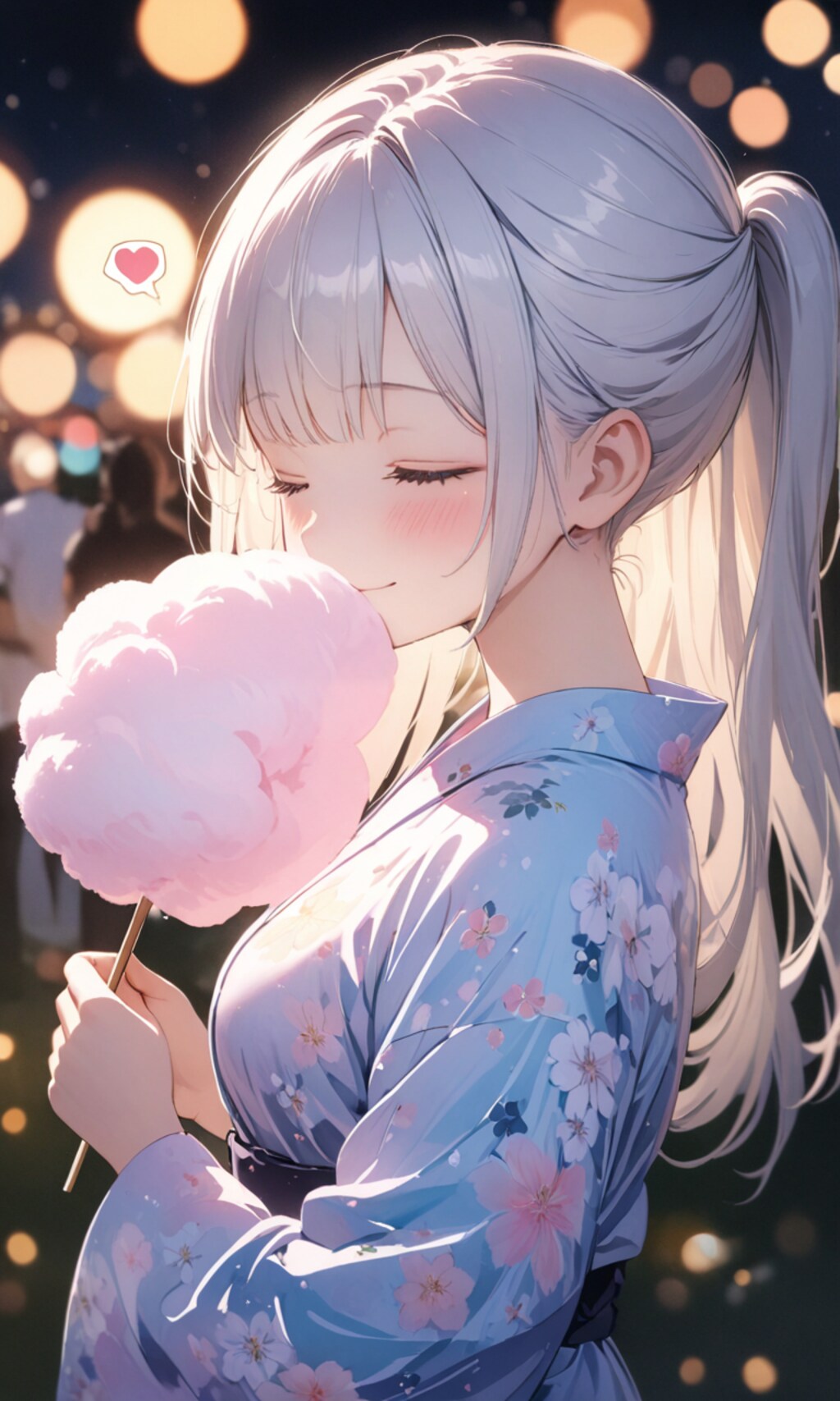 ロシア少女と縁日