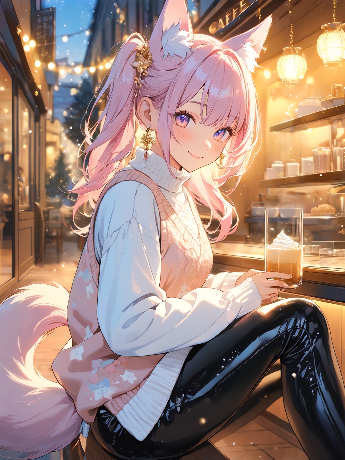 エンジョイカフェ | の人気AIイラスト・グラビア