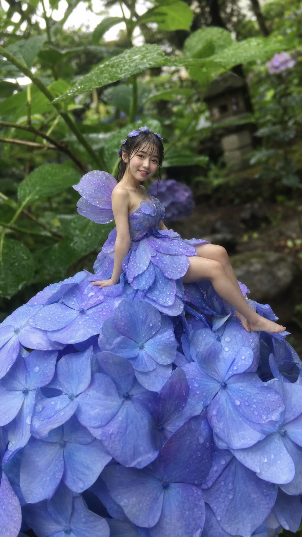 The Hydrangea Maiden