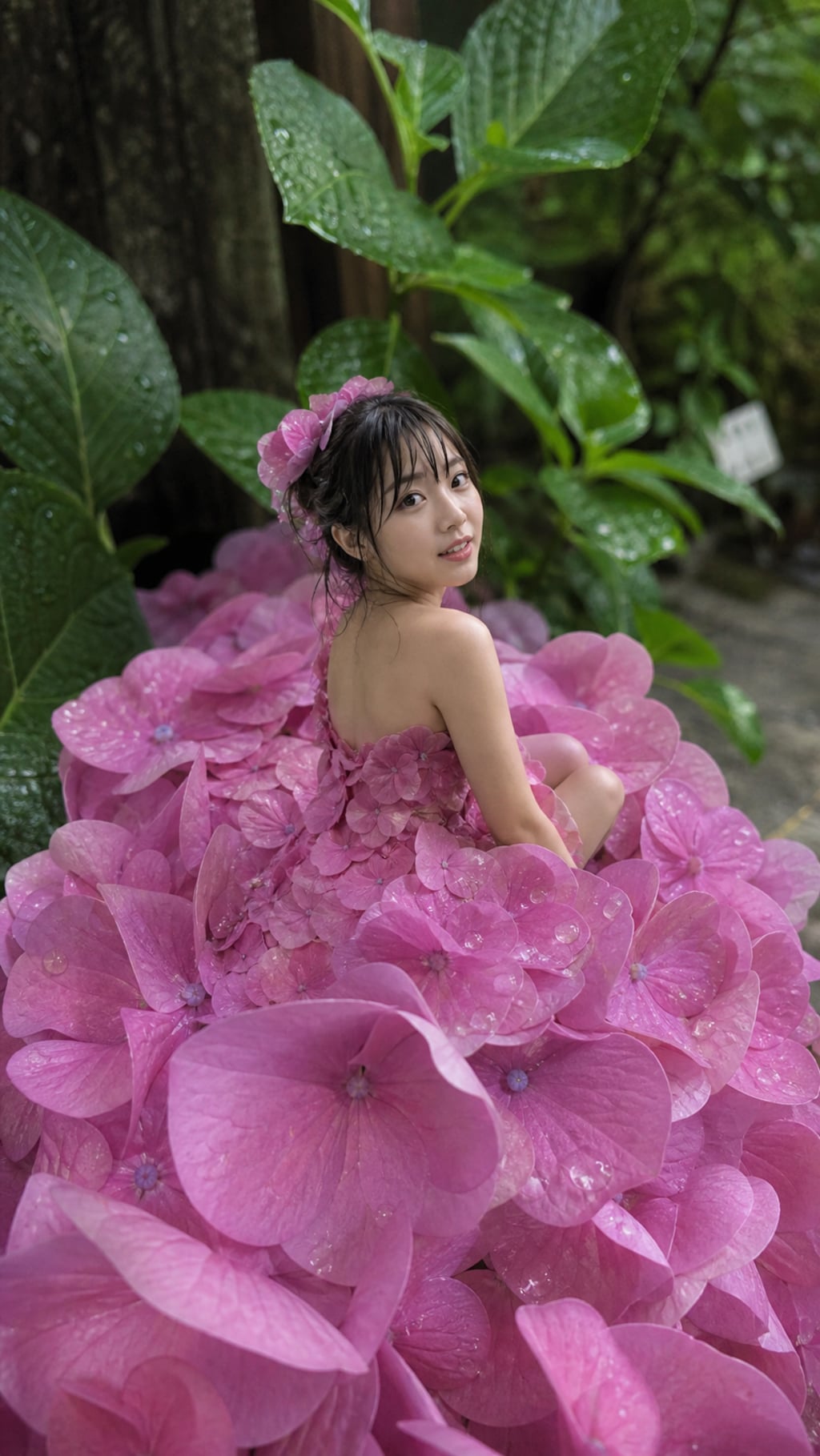 The Hydrangea Maiden